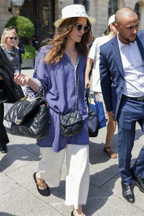 keira chanel bag|Keira Knightley Double Bags It in Paris With Not One, but Two .